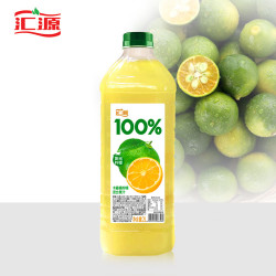 汇源 100% 阳光柠檬混合果汁2000ml*1瓶