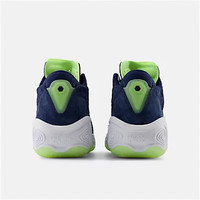 NEW BALANCE新百伦男士篮球鞋 Fresh Foam BB v2 缓震支撑耐磨实战比赛运动鞋 海军蓝/石盐白 36