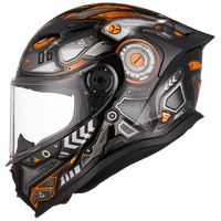 坦克(Tanked Racing)摩托车头盔T153s全盔3C四季防雾仿赛机车大尾翼安全帽男女防风