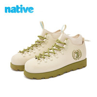 native幸运数字系列户外欧包靴透气休闲鞋百搭厚底靴薄袜套 44 燕麦奶|幸运数字|柳木色