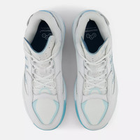  BALANCE新百伦男士篮球鞋 Fresh Foam BB v2 缓震支撑耐磨实战比赛运动鞋 蓝白BBFRSHW2 40.5