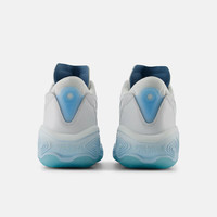  BALANCE新百伦男士篮球鞋 Fresh Foam BB v2 缓震支撑耐磨实战比赛运动鞋 蓝白BBFRSHW2 44.5