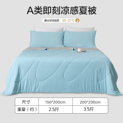 源生活 夏凉被 A类抗菌空调被子被芯双人 夏被 约3.5斤200x230cm