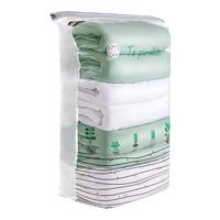 太力 真空收纳袋压缩袋免抽气衣服衣物被子棉被行李密封旅行袋