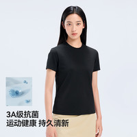 伯希和(Pelliot)户外速干T恤女士透气运动速干衣夏季短袖休闲半袖125215046蓝3XL 【女款】冰岛蓝|抑菌速干