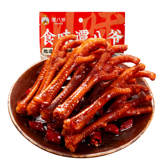  谭八爷 无泡发 香辣卤鸡爪