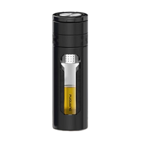 富光 GP2119-380P 玻璃茶杯 380ml 儒雅黑