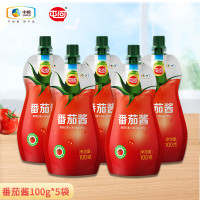 PLUS会员：屯河 新疆内蒙番茄酱 100g*5袋