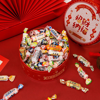 大白兔奶糖牛轧糖招财纳福多口味270g520 大白兔奶糖牛轧糖270g多口味礼盒
