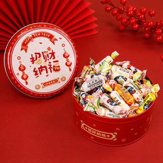 大白兔奶糖牛轧糖招财纳福多口味270g520 大白兔奶糖牛轧糖270g多口味礼盒