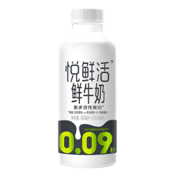 悦鲜活 保留更多活性蛋白 鲜牛奶