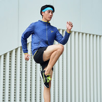 多威 跑步外套轻薄干爽防泼水夏季户外防风男士外套薄款运动服2712003 青石蓝 M