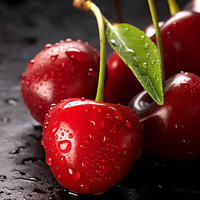 京溢鲜樱桃国产车厘子 山东大樱桃 新鲜生鲜水果品物盒端午节 5斤(净重) 金级24-28mm