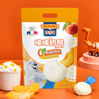 百吉福（MILKANA） 棒棒奶酪儿童低温奶酪棒 酸奶味+黄桃椰果果粒 500g/25支装 酸奶黄桃味500g