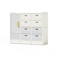 babypods儿童玩具收纳架落地多层置物柜家用宝宝玩具衣服衣物整理储物架子