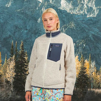 巴塔哥尼亚（Patagonia）Classic Retro-X 抓绒衣女外套23074 NTSB-杏蓝色 S