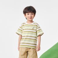 条纹纯棉儿童T恤男童短袖婴幼薄款夏装宝宝童装透气