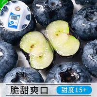 微信端：果尽欢 云南花香蓝莓 12-14mm 8盒 每盒80-100g