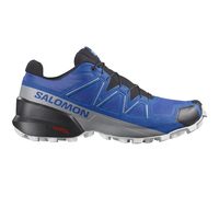 salomon 萨洛蒙男式越野跑鞋SPEEDCROSS系列防滑轻便户外运动 Lapis Blue/Black/White 9