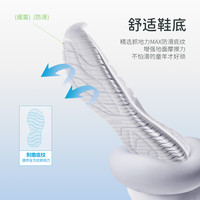 ANTA KIDS安踏儿童男小童运动跑鞋2025秋季透气耐磨防滑舒适网面跑步鞋 安踏白-5 29码