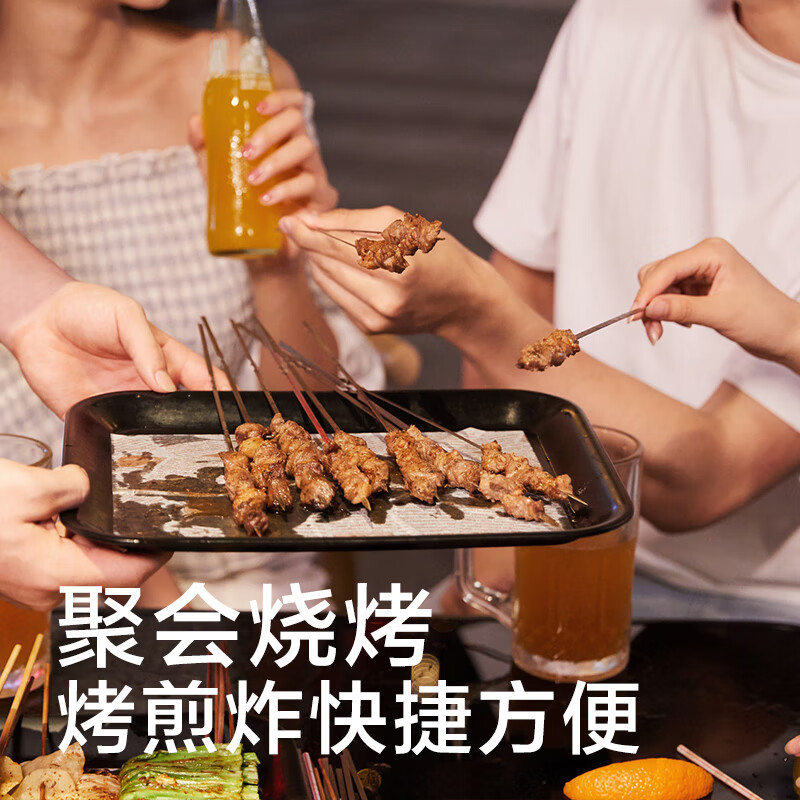 即食家烧烤2-3人份套餐2.05斤（88串）10种食材牛羊鸡鱿鱼猪肉露营烧烤