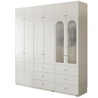 全友家居法式小户型卧室家用衣柜2025轻奢高级感衣橱