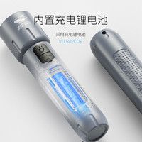 强光小型手电筒超亮户外远射随身便携COB可充电家用耐用老人