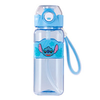 迪士尼（Disney）儿童水杯夏季双饮小运动水壶大容量吸管杯子直饮杯H10036-3X 史迪仔【双饮杯】 560ml
