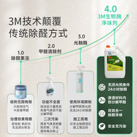 3M生物酶除甲醛喷剂新房急入住除甲醛除味喷雾空气净味剂清除剂 全屋治理套餐