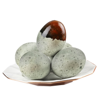 鄱湖鸭舍麻壳松花皮蛋无铅工艺溏心变蛋松花蛋鄱阳湖皮蛋古法腌制批发 （共）