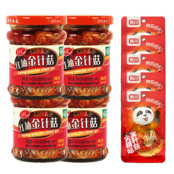 惠川 HC 惠川 红油金针菇 175g*6瓶 香辣金针菇 175g*6瓶