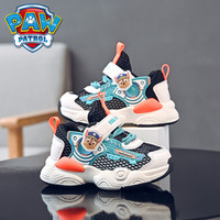 汪汪队童鞋男宝宝2025春夏季小童软底防滑网面透气儿童机能鞋 藏青蓝(阿奇) 26码