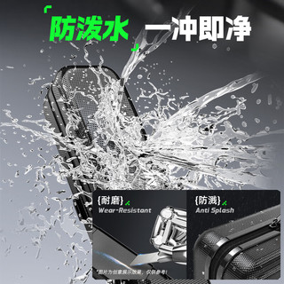 渔之源鱼竿包硬壳鱼竿收纳包钓鱼杆包鱼竿袋多功能渔具包钓鱼收纳装备 【加厚-硬挺护竿】125*7cm（冰银）