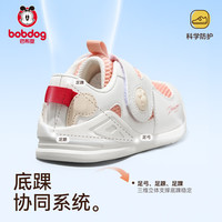 BoBDoG巴布豆童鞋儿童小白鞋女童板鞋机能鞋夏款凉鞋男童运动鞋 牛津蓝【镂空大网】 21 内长14.1cm 适合脚长13.5cm