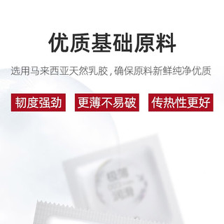  DRYWELL/涩井 超薄003玻尿酸 避孕套  标准 24只