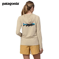 巴塔哥尼亚（Patagonia）女士C1速干连帽衫长袖T恤 Cap Cool Daily 45535 AWBX M