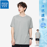  JEANSWEST/真维斯 透气冰丝速干 男士T恤
