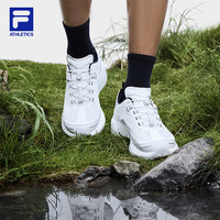 斐乐(FILA)男鞋NUVOLE 3 ATR户外鞋2025夏季柔云3 跑步鞋 明亮白-BW 39