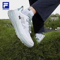 斐乐(FILA)男鞋NUVOLE 3 ATR户外鞋2025夏季柔云3 跑步鞋 丝光绿-SA 43