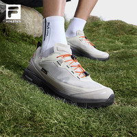 斐乐(FILA)男鞋NUVOLE 3 ATR户外鞋2025夏季柔云3 跑步鞋 银灰-SG 41
