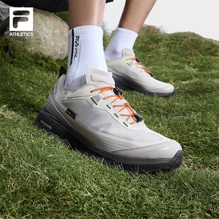 斐乐（FILA）男鞋NUVOLE 3 ATR户外鞋2025夏季柔云3 跑步鞋 银灰-SG 41