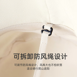 UVNO防晒帽女夏季遮阳帽遮脸防紫外线太阳帽毛边渔夫帽