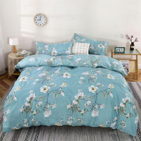 星寇夏凉亲肤裸睡水洗棉被套单件亲肤裸睡被罩宿舍被芯套床上用品 清风徐来 1.8*2米单被套