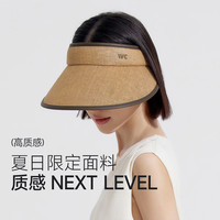 VVC遮阳帽女防晒帽时尚空顶帽防紫外线女出游运动帽子4S281