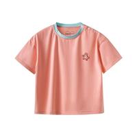 aqpa儿童宝宝夏季薄款家居服休闲棉男女童T恤短袖空调服