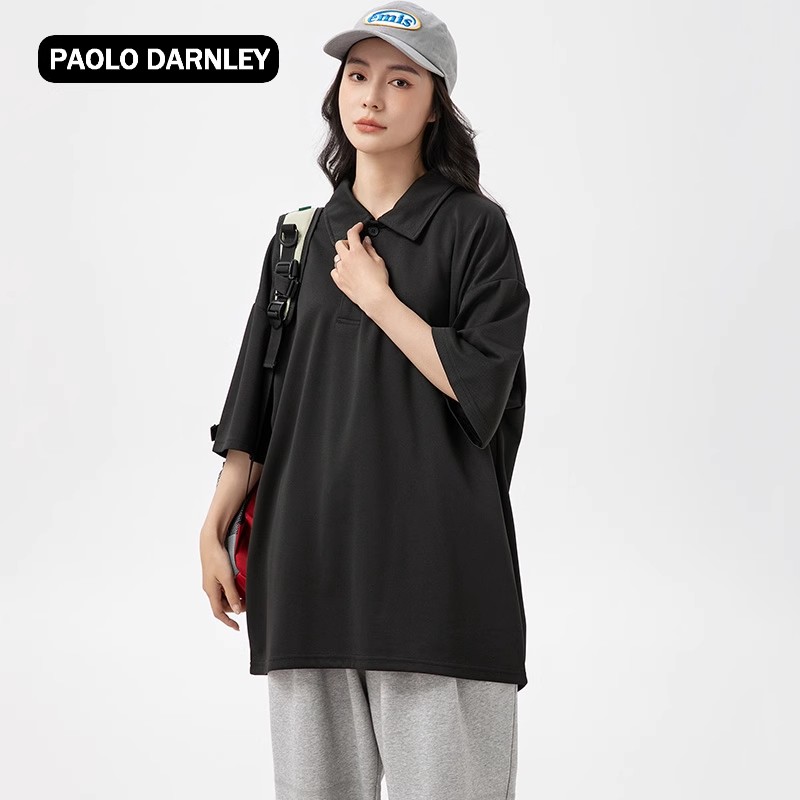Paolo Darnley彩蓝Polo红标刺绣