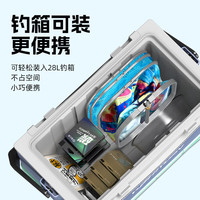 渔之源鱼护速干方形便携黑坑网兜加厚鱼护包鱼网兜袋渔护2m