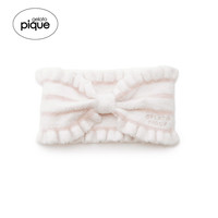 Gelato pique 春夏女发带毛绒条纹蝴蝶结洗脸发箍PWGA242603