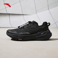 安踏（ANTA）天都｜Vibram大底户外越野跑步鞋男PG7减震防滑运动鞋男112515599 【V底+PG7中底|双重防护】黑-3 45