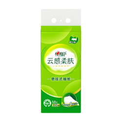心相印 抽纸悬挂式 云感柔肤4层300抽*1提 挂抽加厚升级